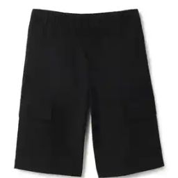 Girls Regular Fit Shorts with Elasticated Waist-image-4