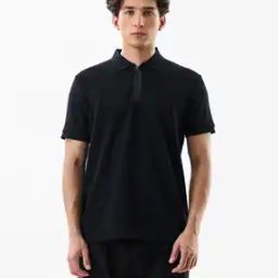 Men Slip-On Polo T-Shirt-34