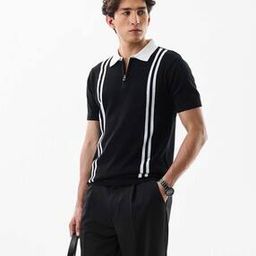 snitch Men Striped Polo T-Shirt-picture-26