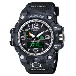 CT3344 Dual Watch with Tang Buckle Closure-13