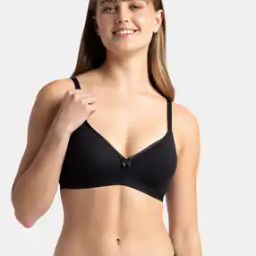 Women Lightly-Padded Non-Wired T-Shirt Bra-picture-52