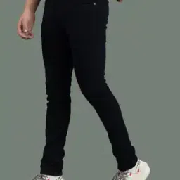 Men Washed Slim Jeans-image-83