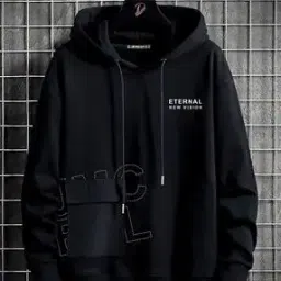 Typographic Print Slim Fit Hooded T-Shirt with Flap Pocket-10
