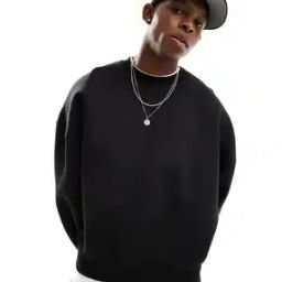 Men Extreme Oversized Scuba Sweatshirt-image-97