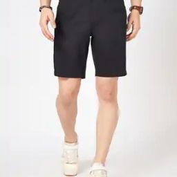 Men Mid-Rise Slim Fit Shorts-picture-26