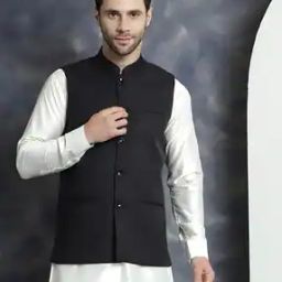 Men Cotton Nehru jacket-16