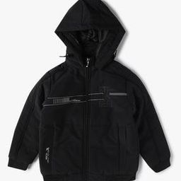 Boys Quilted Puffer Jacket with Detachable Hood-image-19