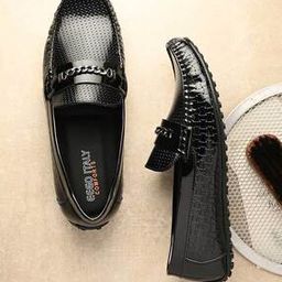 Men Slip-On Round-Toe Loafers-image-57