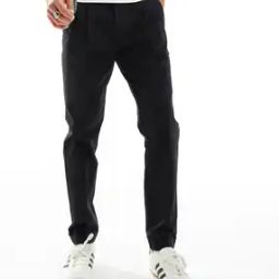 Men Smart Premium Slim Fit Pleated Chinos-picture-41