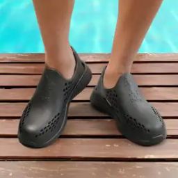 Men Perforated Round-Toe Clogs-49