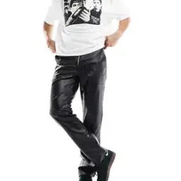 Men Straight Fit Flat-Front Trousers-image-54