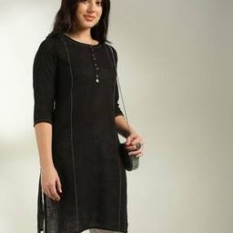 Women Round-Neck Straight Kurta-image-59