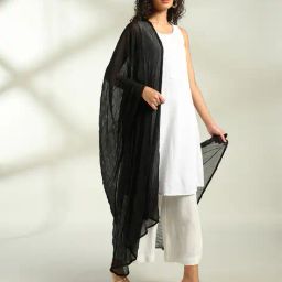 avaasa mixnmatch trends select Women Chiffon Dupatta with Tapping Border image 1