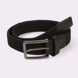 Men Braided Belt with Buckle Closure-image-51