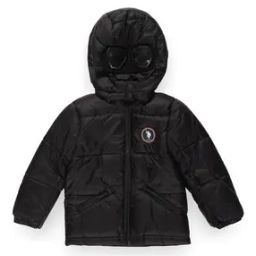 Boys Cotton Puffer Jacket with Sunglasses-picture-46
