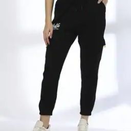 Women Waffle-Knit Cargo Joggers-image-67