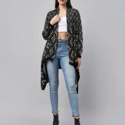 club york Knitted Front-Open Shrug image 1