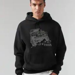 Men Self-design Hooded Sweatshirt-picture-20