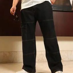 Men Relaxed Mid Rise Jeans-image-14