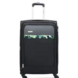 Camouflage Print Medium Trolley Bag-image-47
