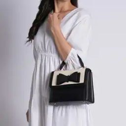  Women Logo Embellished Colourblock Sling Bag-image-15