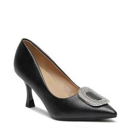 Embellished Pointed-Toe Slip-On Stilettos-image-84