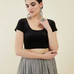 Princess Cut Slip-On Blouse-image-33