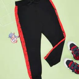 Boys Printed Mid-Rise Cotton Joggers-picture-20