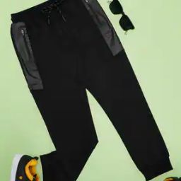 Boys Mid-Rise Cotton Joggers-picture-33
