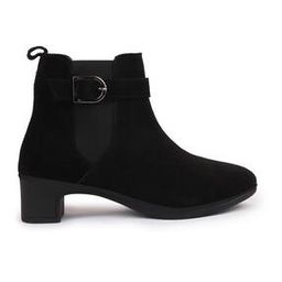 Mid-Calf Boots with Buckle Fastening-image-85