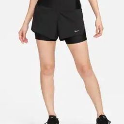 Women Dri-FIT Swift Mid-Rise 3" 2-in-1 Running Shorts with Pockets-picture-40