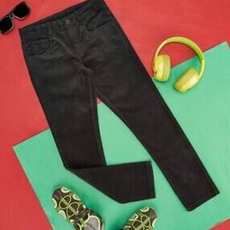 Boys Mid Rise Cotton Trousers-image-42