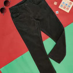 Boys Mid Rise Cotton Trousers-picture-19
