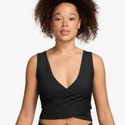nike Women One Ribbed Fitted Wrap Top-picture-10
