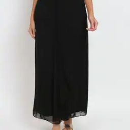 Women Draped Straight Skirt-24