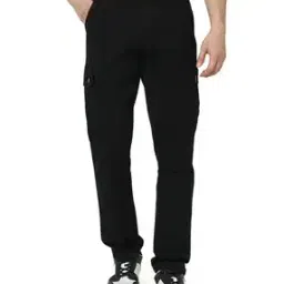 spykar Men Straight Fit Cargo Pants-picture-13