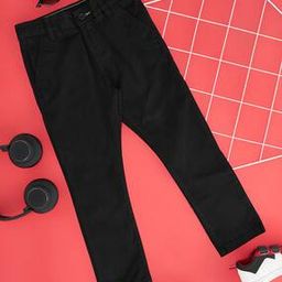 Boys Cotton Mid Rise Trousers-picture-48