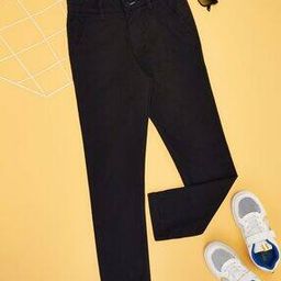 Boys Cotton Mid Rise Trousers-image-79