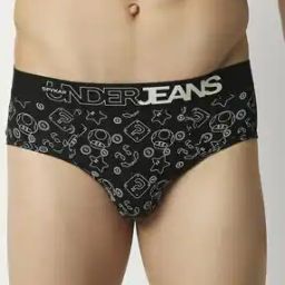 Printed Elasticated Waist Briefs-image-90