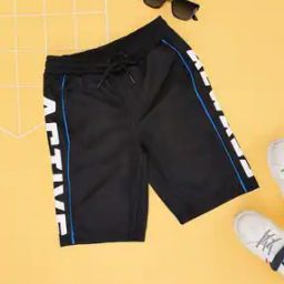 Boy Regular Fit Flat-Front Shorts-image-48
