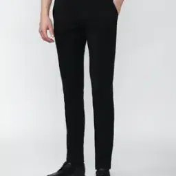 Flat-Front Slim Fit Trousers-picture-26