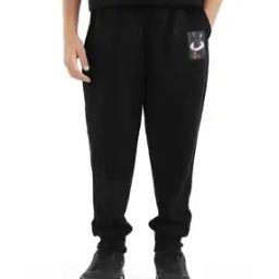 Boys Mid Rise Straight Track Pants -picture-12