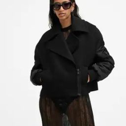 Women Orla Crop Oversized Jacket-picture-35