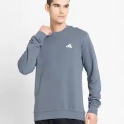 Men Logo Print Crew-Neck Sweatshirt-picture-25