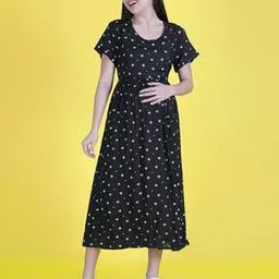 nightspree Printed Fit & Flare Dress-picture-11