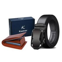 Belt with Buckle Closure & Wallet Set-image-15