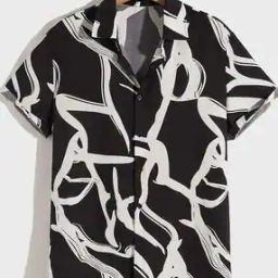 Men Abstract Print Regular Fit Shirt-10