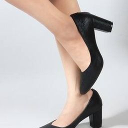 Women Striped Chucky Heeled Sandals-picture-44