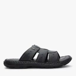 Textured Strappy Flat Sandals-46