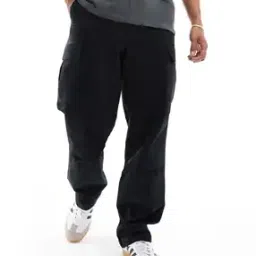 Men Relaxed Fit Baggy Cargo Pants-image-93